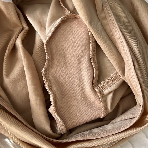 Spanx High Waist Seamless Shapewear Shorts Nude Tummy Control Med - Picture 5 of 5